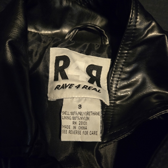 Vintage Rave 4 Real Leather Jacket - Picture 3 of 3